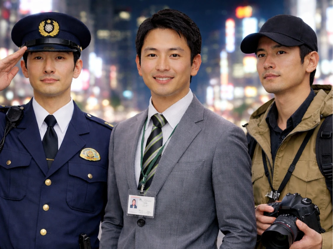 元警察官・元公務員・元調査員